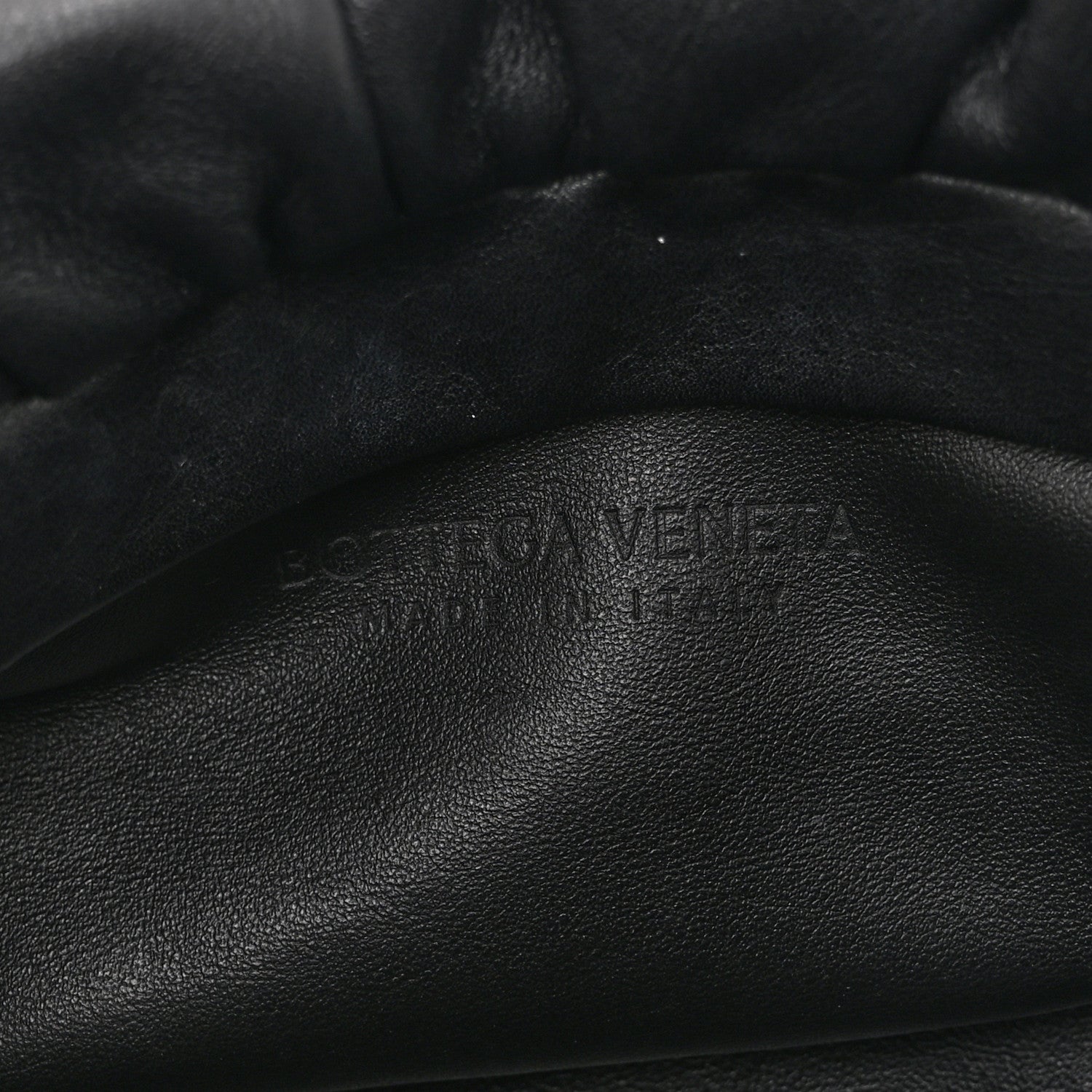 Bottega Veneta Calfskin The Pouch Chain Black 6 of 11