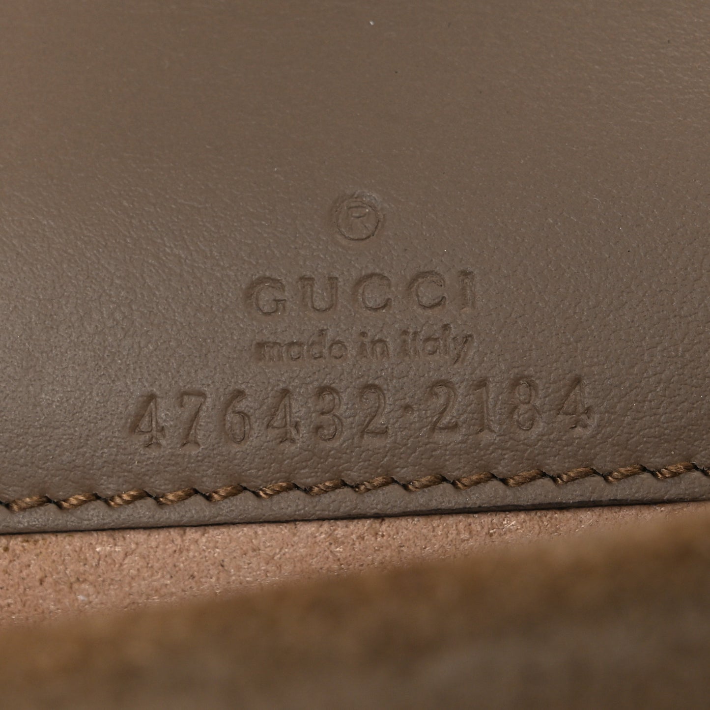 GG Supreme Monogram Super Mini Dionysus Shoulder Bag Taupe