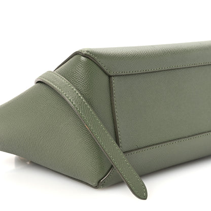 Celine Grained Calfskin Micro Belt Bag Army Green 9 of 12