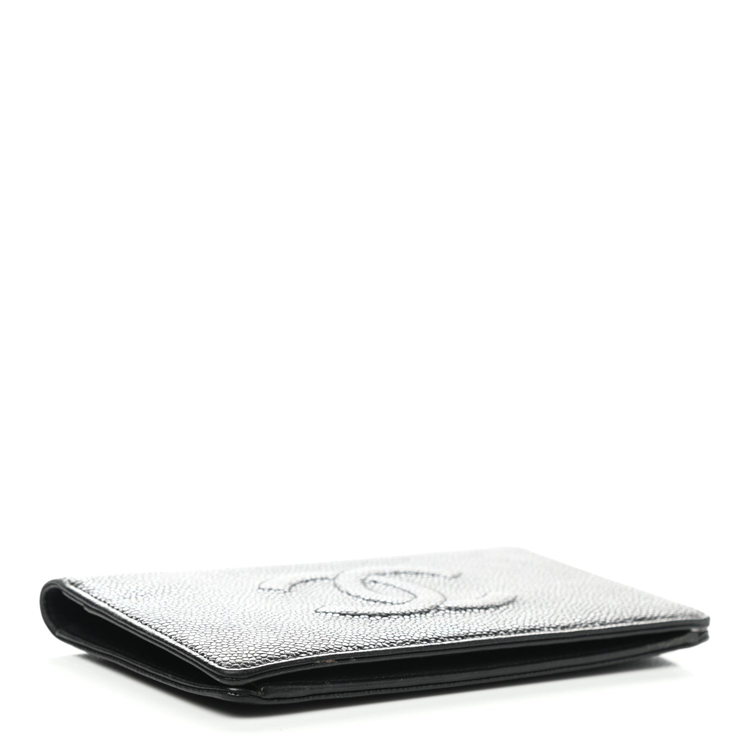 Chanel Caviar Timeless CC Yen Wallet Black 4 of 14