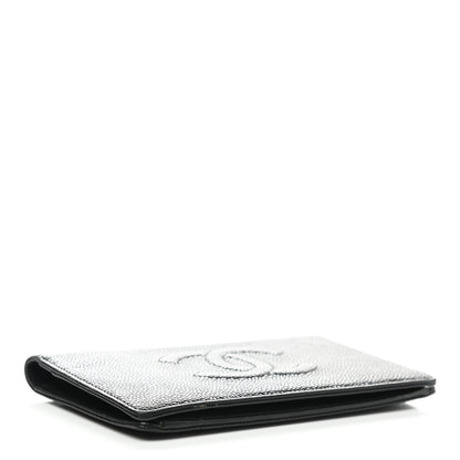 Chanel Caviar Timeless CC Yen Wallet Black 4 of 14