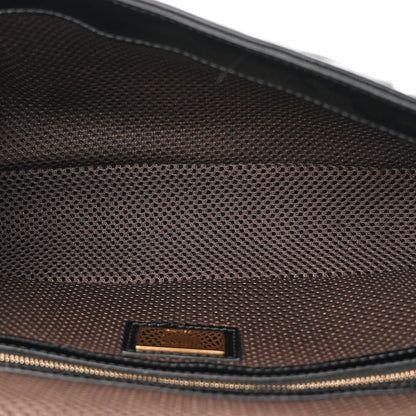 Fendi Patent FF 1974 Embossed Baguette Black 5 of 12