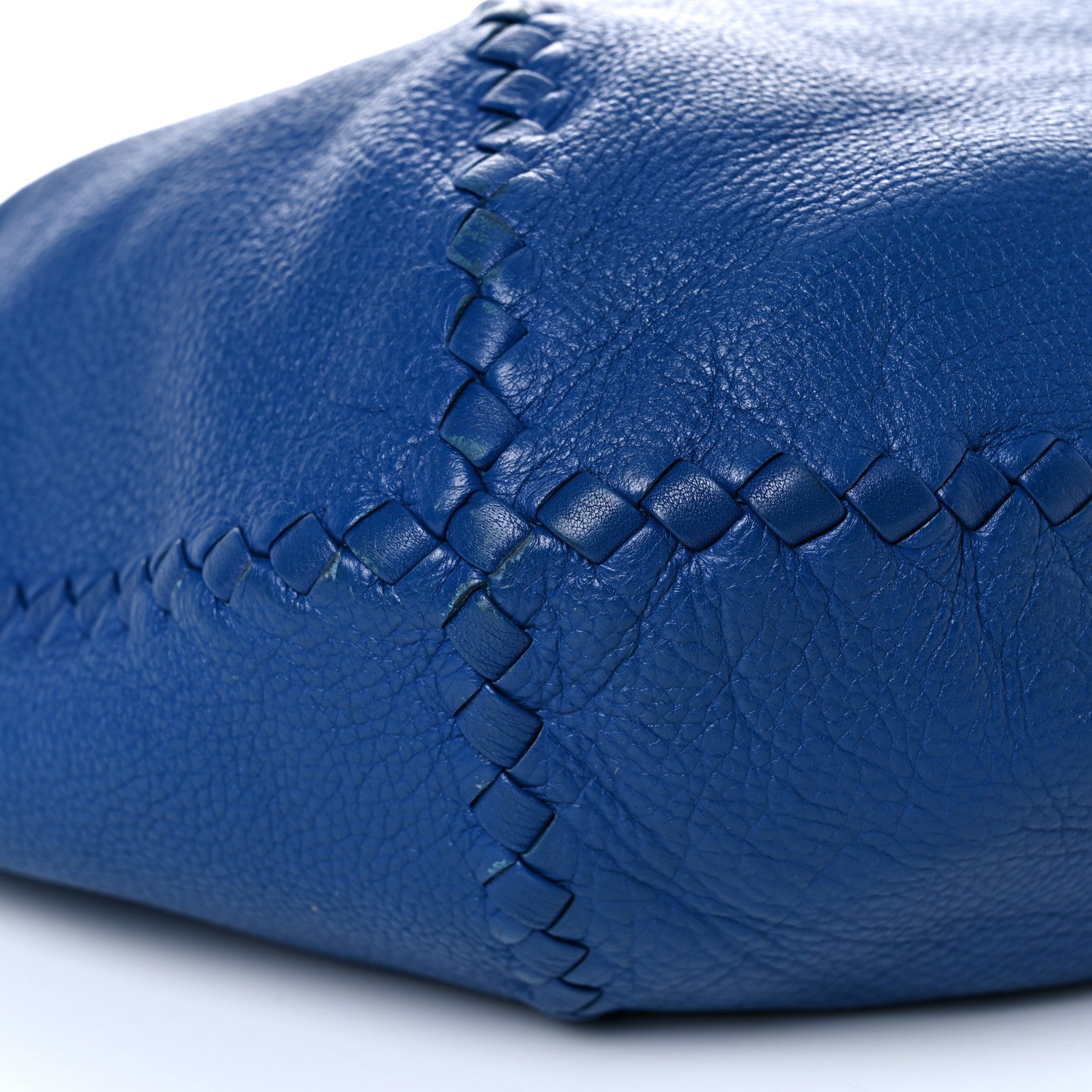 Bottega Veneta Cervo Deerskin Large Hobo Signal Blue 7 of 21