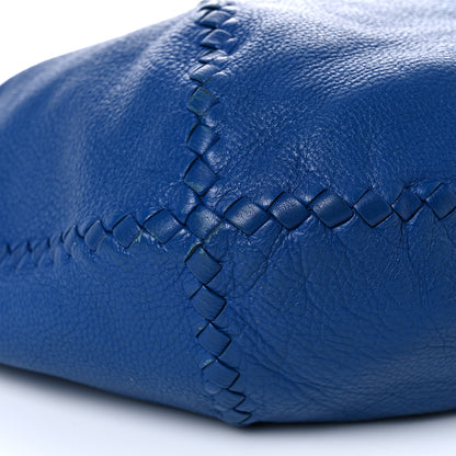 Bottega Veneta Cervo Deerskin Large Hobo Signal Blue 7 of 21
