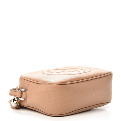 Gucci Pebbled Calfskin Small Soho Disco Bag Camelia 4 of 8