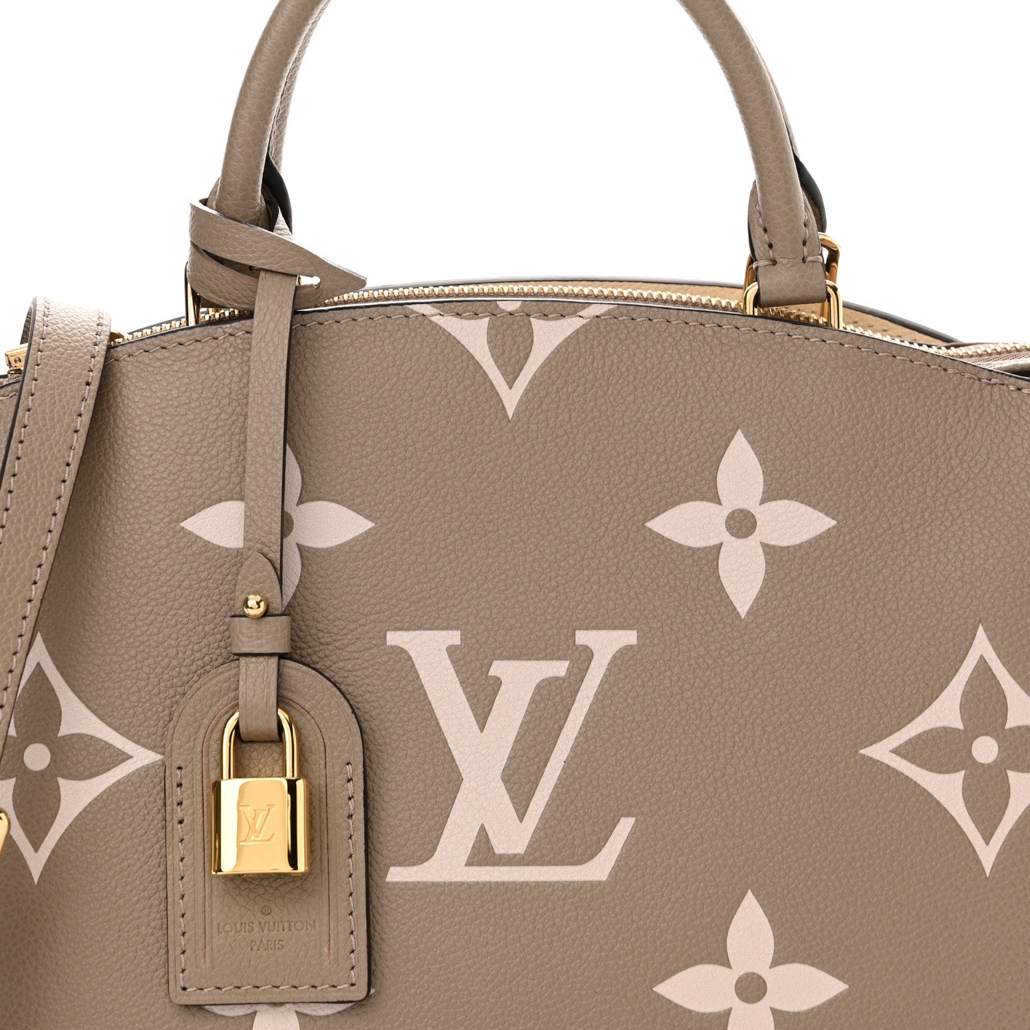 Louis Vuitton Empreinte Monogram Giant Petit Palais Tourterelle Creme 7 of 9