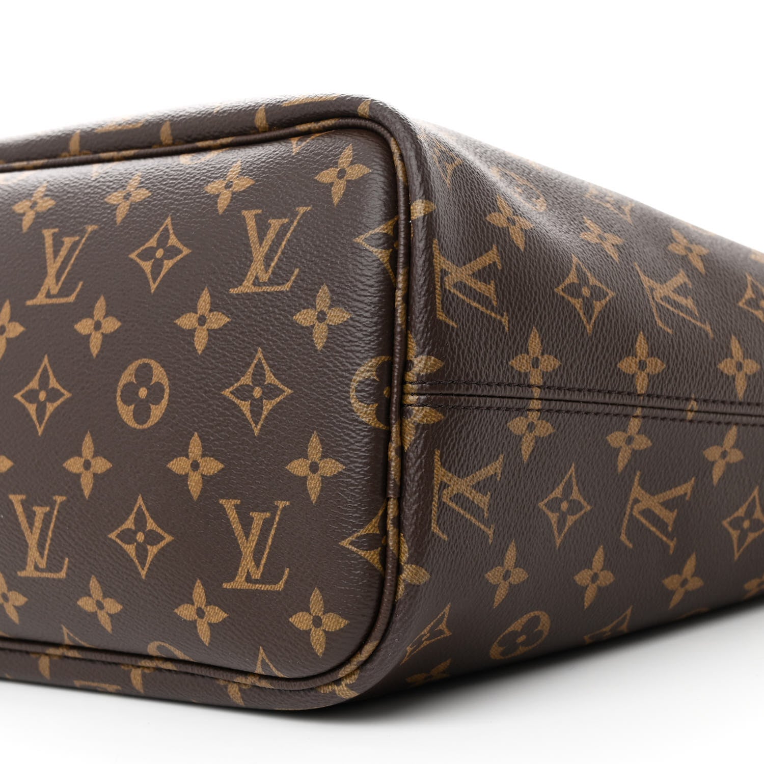 Louis Vuitton Monogram Calfskin Neo Neverfull Inside Out MM Tan 19 of 19