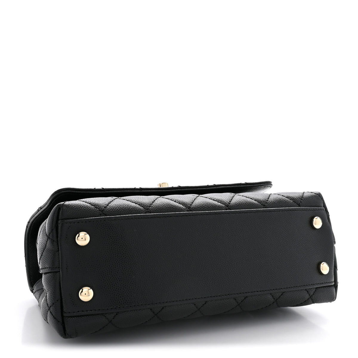 Chanel Caviar Quilted Mini Coco Handle Flap Black 4 of 11