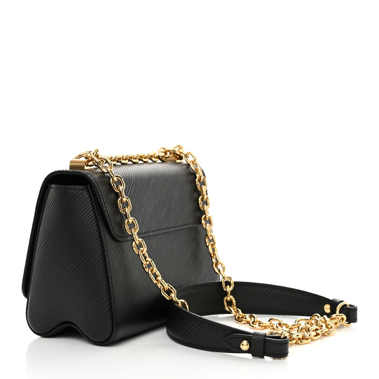 Louis Vuitton Epi Twist Shoulder Bag PM Black 4 of 13