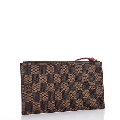 Louis Vuitton Damier Ebene Felicie Chain Wallet Zippered Insert 3 of 6