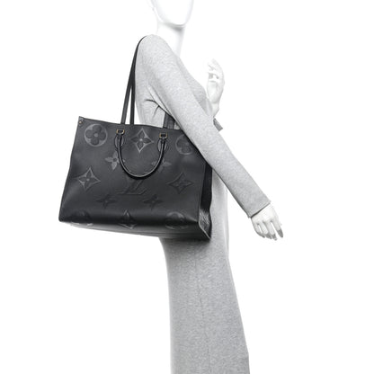 Louis Vuitton Empreinte Monogram Giant Onthego GM Black 2 of 9