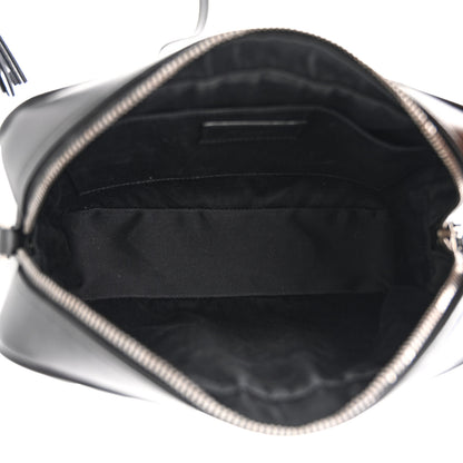 Saint Laurent Calfskin Matelasse Monogram Lou Camera Bag Black 5 of 13