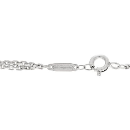 Tiffany Sterling Silver Double HardWear Link Pendant Necklace 4 of 5