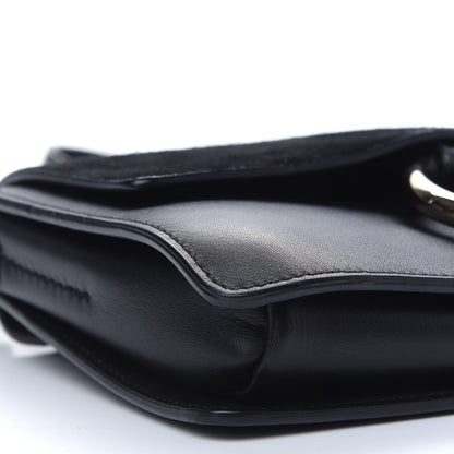 Chloe Suede Calfskin Small Faye Shoulder Bag Black 5 of 11