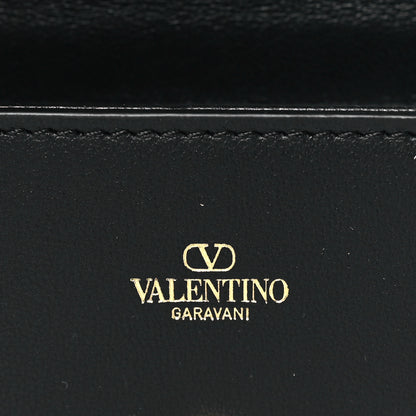 Valentino Garavani Calfskin Loco Phone Case With Chain Black 6 of 8