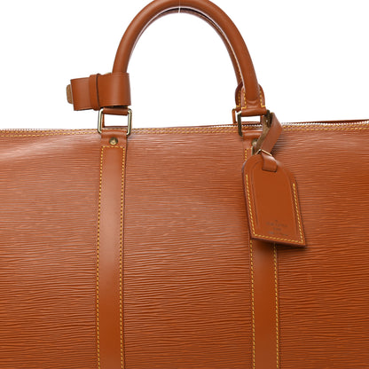 Louis Vuitton Epi Keepall 50 Cipango 9 of 12