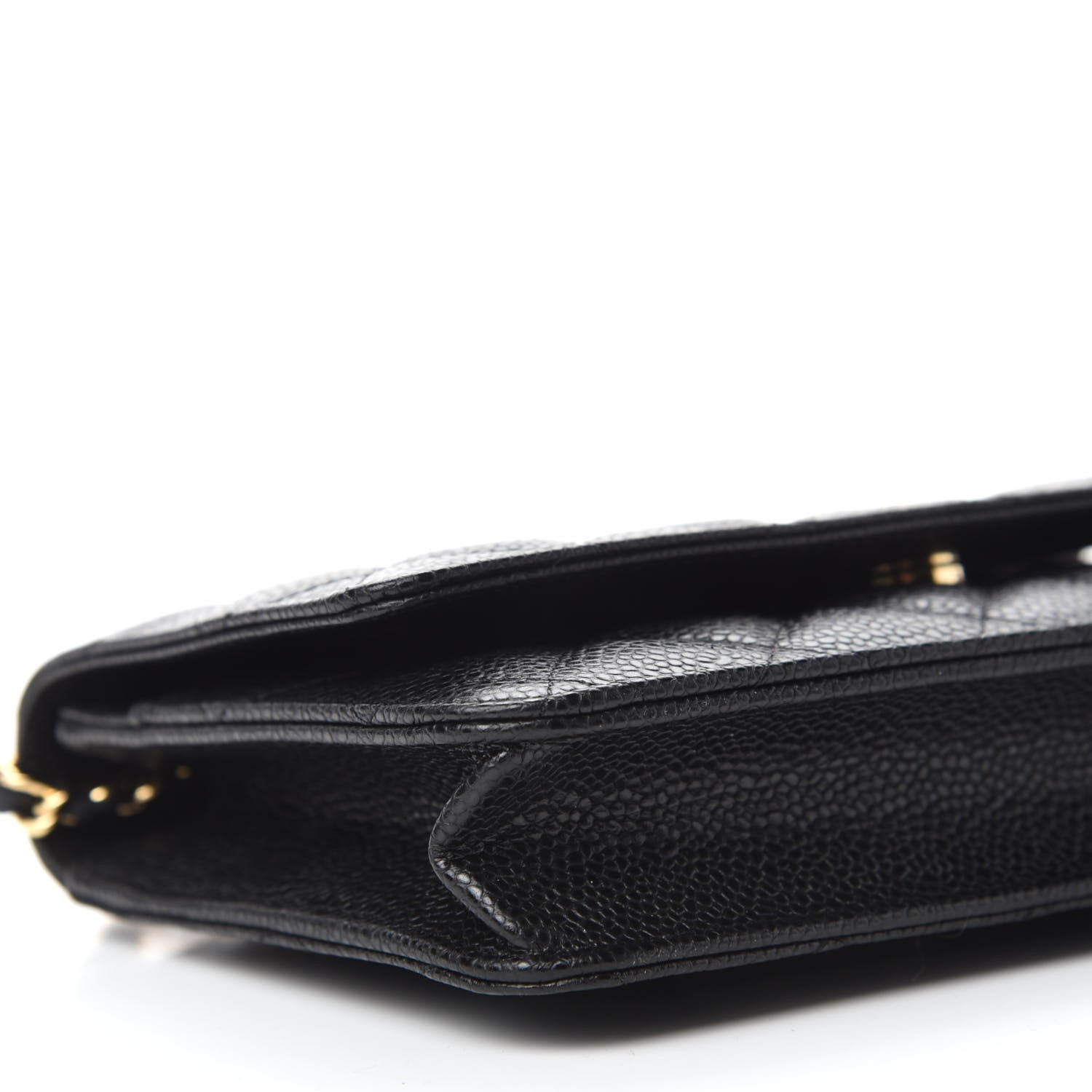 Chanel Caviar Quilted Wallet On Chain WOC Black 6 of 11