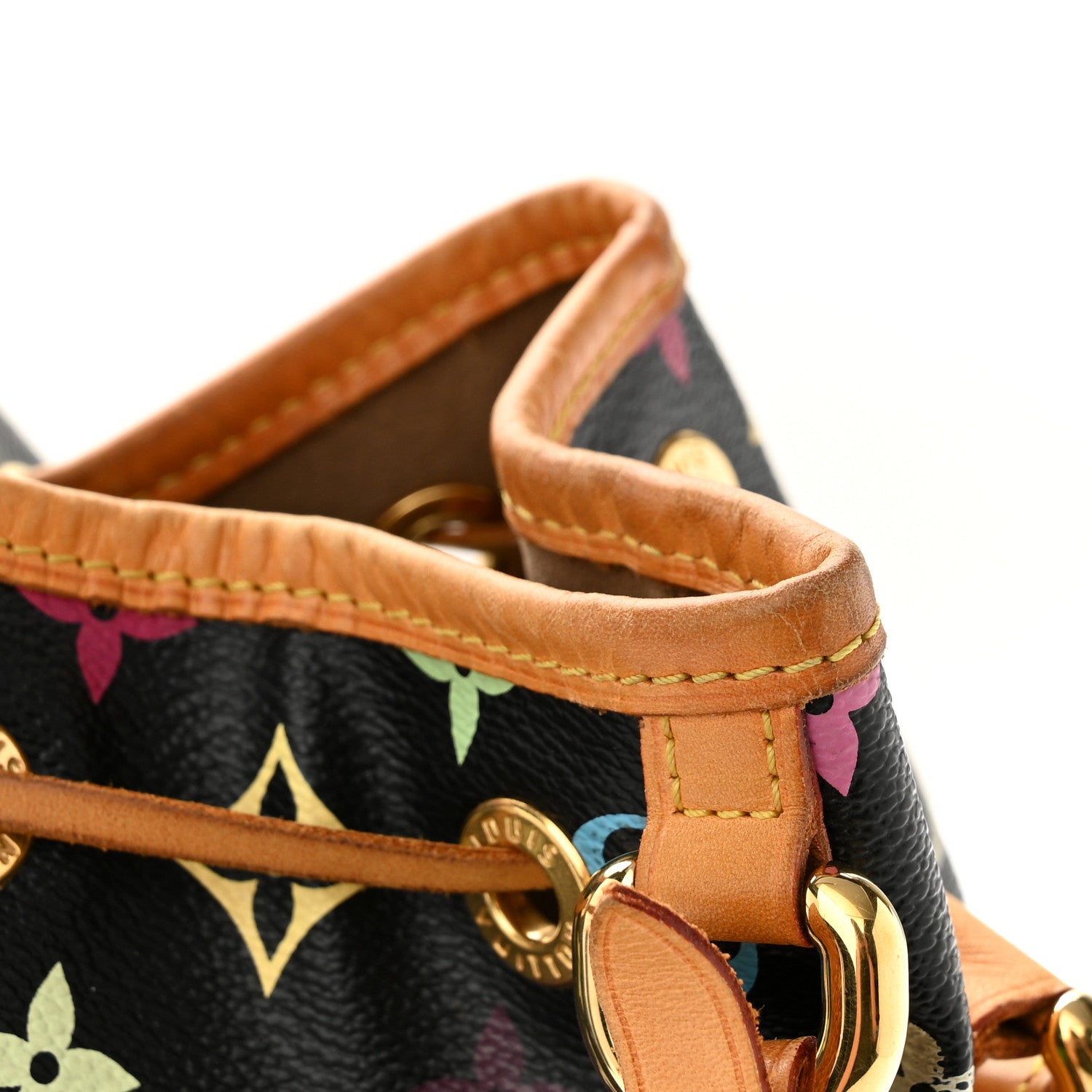 Louis Vuitton Monogram Multicolor Petit Noe Black 12 of 12