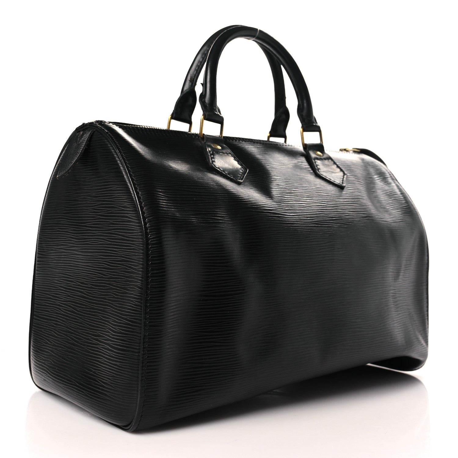 Louis Vuitton Epi Speedy 30 Black 3 of 11