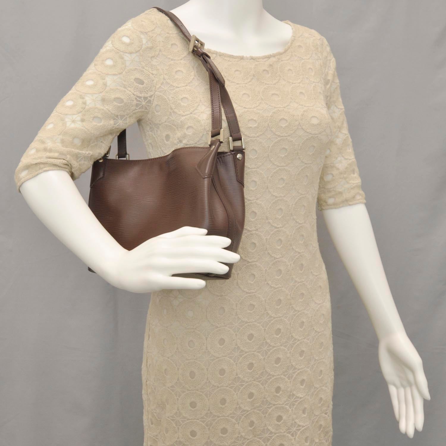 Louis Vuitton Epi Mandara PM Moka 2 of 10