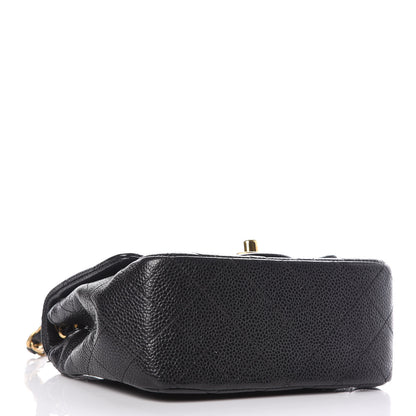 Chanel Caviar Quilted Mini Square Flap Black 4 of 9