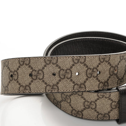 Gucci GG Plus Monogram Interlocking G Belt 90 36 Dark Brown 4 of 6