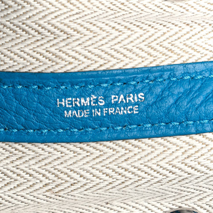 Hermes Negonda Garden Party 30 TPM Bleu Zanzibar 6 of 9