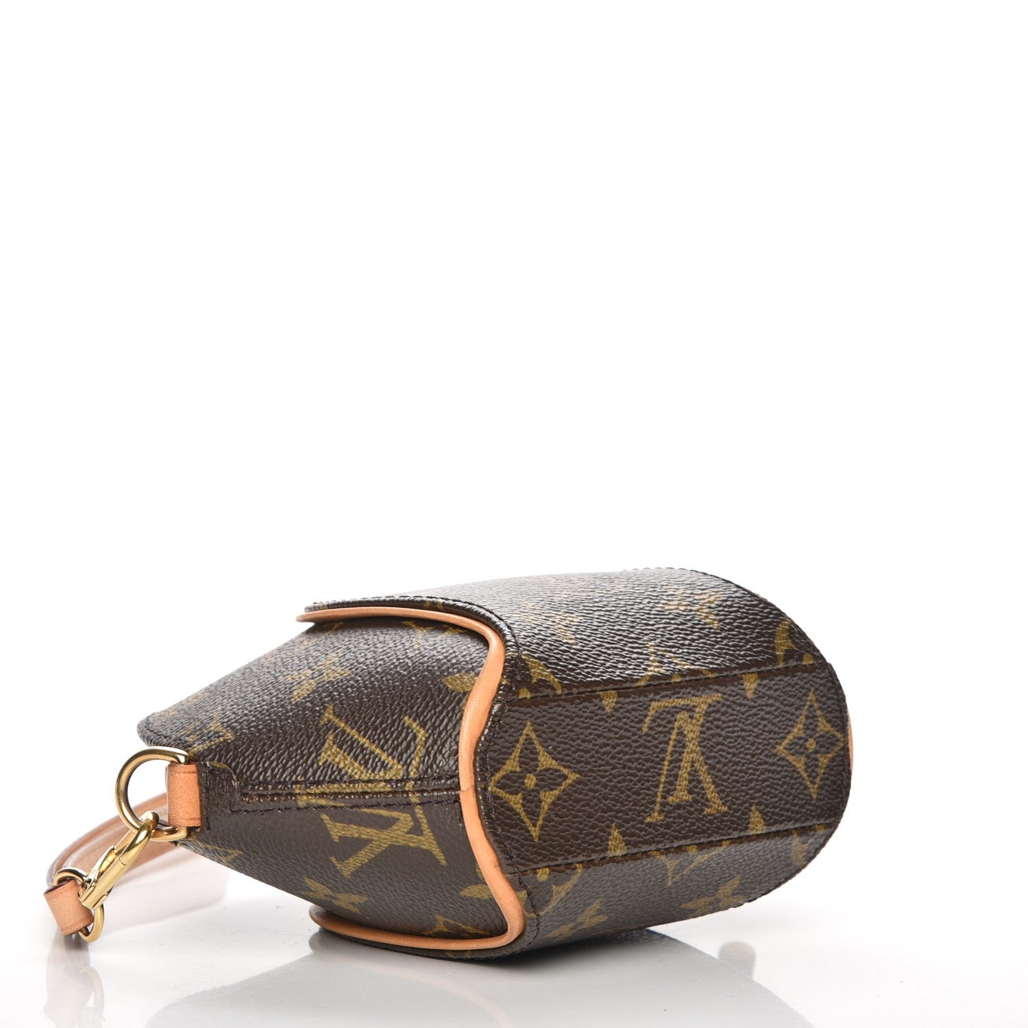 Louis Vuitton Monogram Mini Ellipse Wristlet Clutch 4 of 7