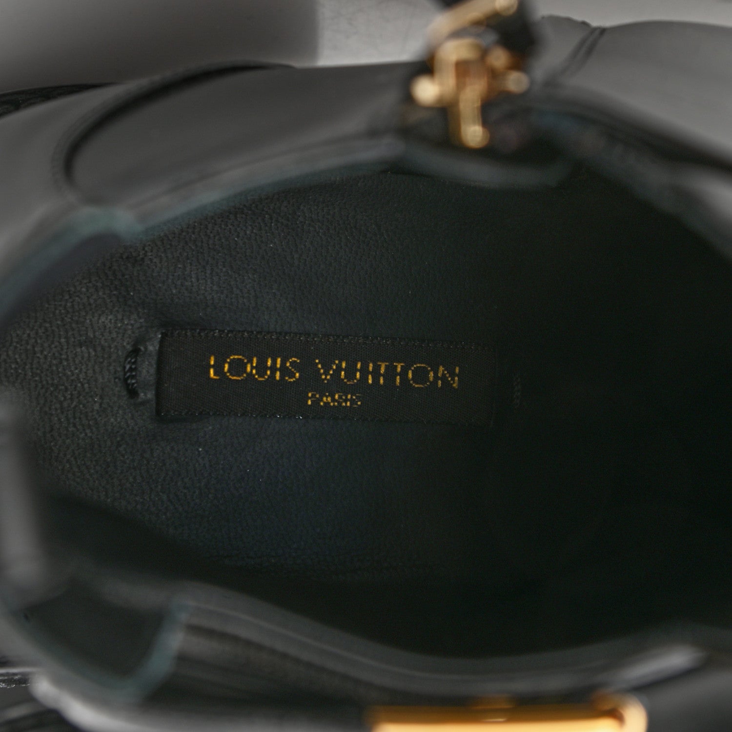 Louis Vuitton Calfskin Valley Flat Ankle Boots 37 Black 7 of 8