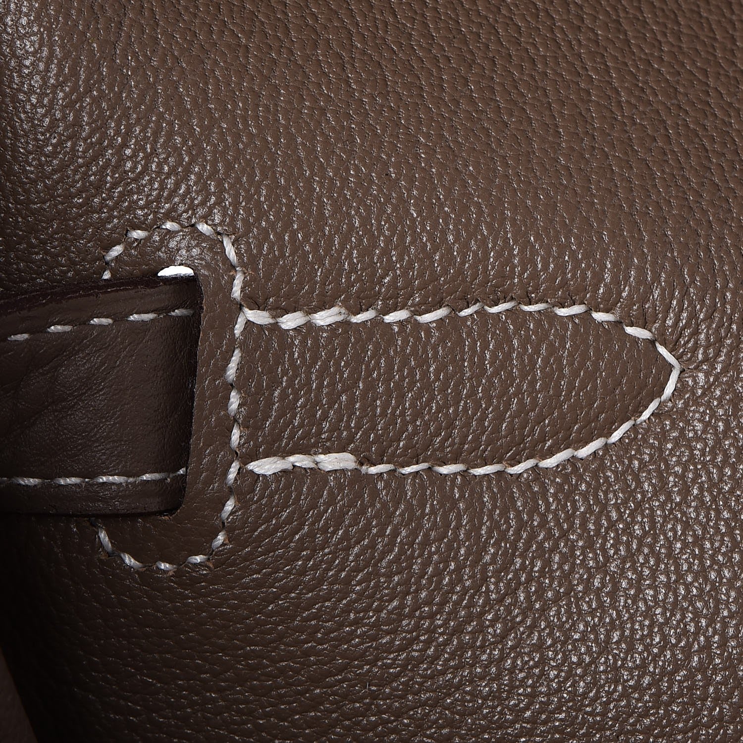 Hermes Taurillon Clemence Birkin 35 Etoupe 16 of 32