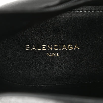Balenciaga Calfskin Talon Slash Pointed Toe Ankle Boots 39 Black 8 of 9