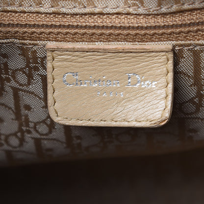 Christian Dior Lambskin Cannage Medium Lady Dior Beige 6 of 19