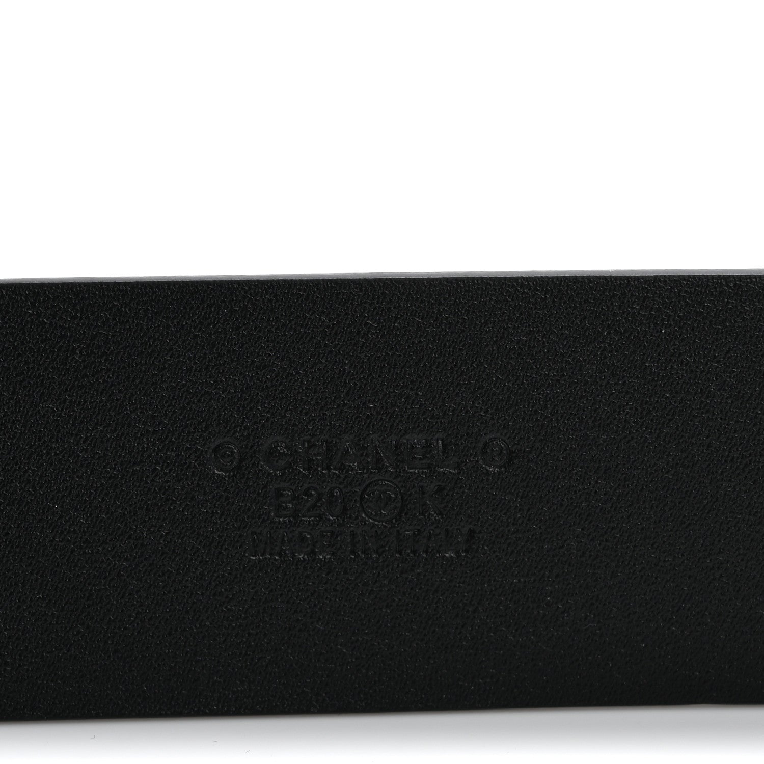 Chanel Calfskin Crystal CC Chain Belt 85 34 Black 5 of 9