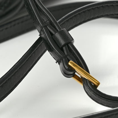 Saint Laurent Calfskin Matelasse Monogram Lou Camera Bag Black 13 of 14