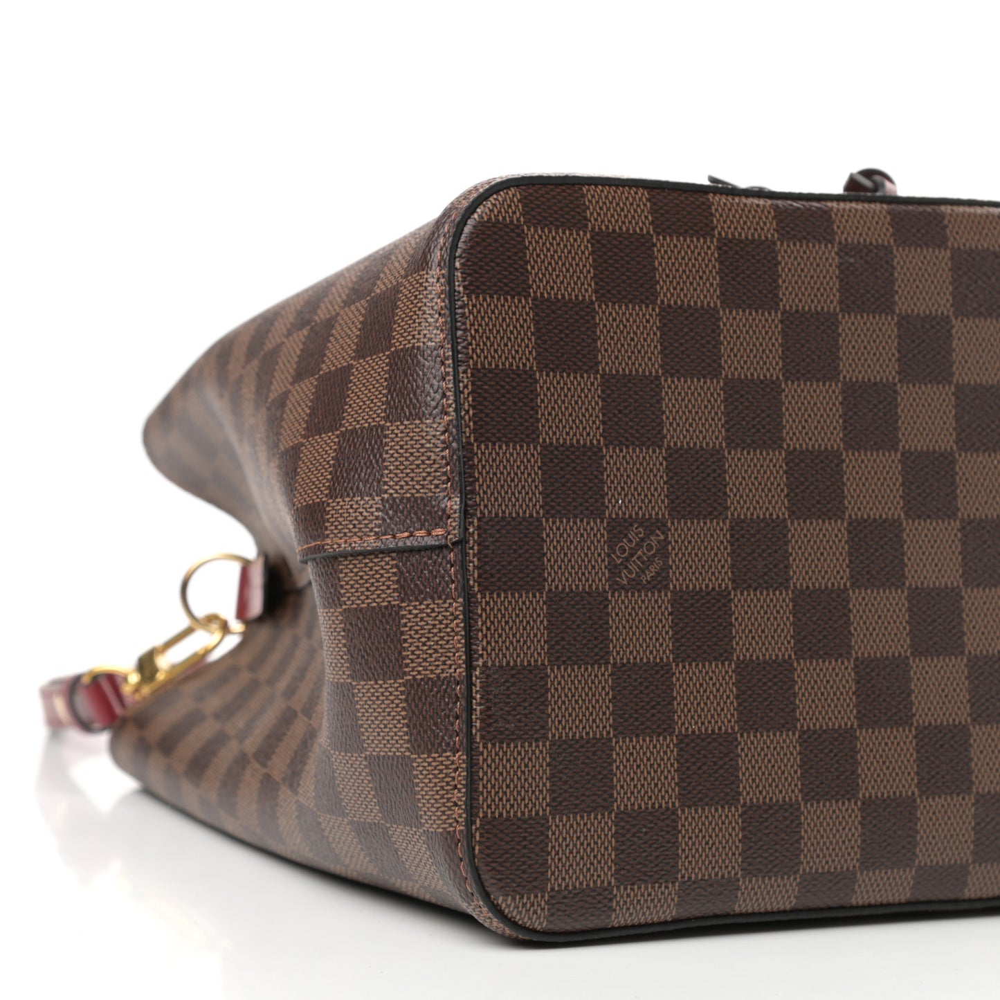 Damier Ebene Neonoe MM Cherry Berry