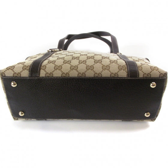 Gucci Monogram Medium Abbey Tote Brown 4 of 11