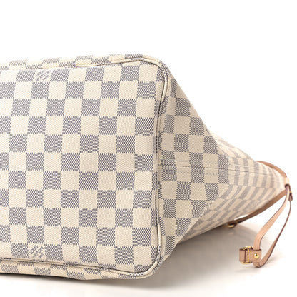 Louis Vuitton Damier Azur Neo Neverfull GM Rose Ballerine 8 of 11