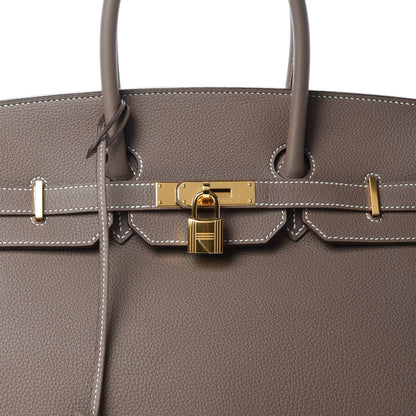 Hermes Togo Birkin 35 Etoupe 10 of 11