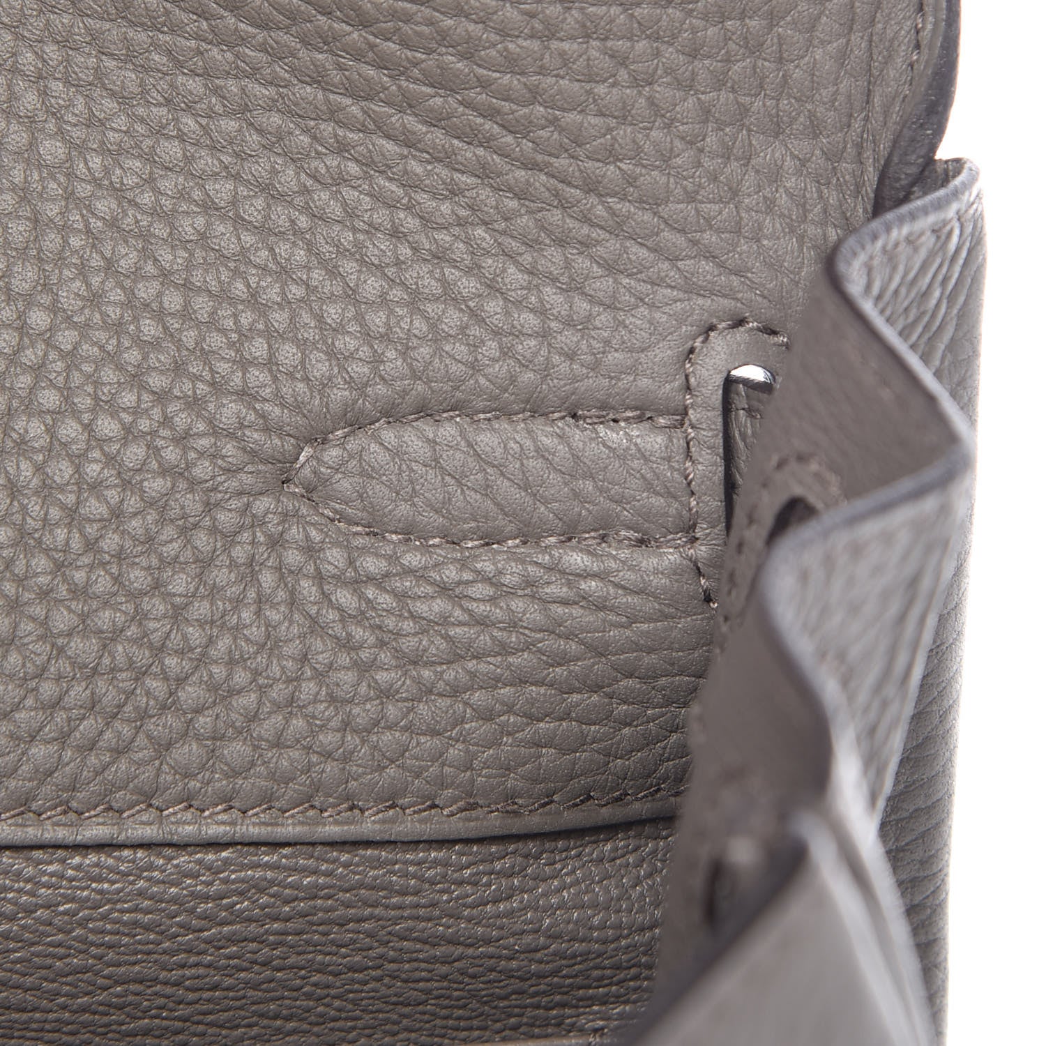 Hermes Taurillon Clemence Kelly Ado Backpack Etain 10 of 25