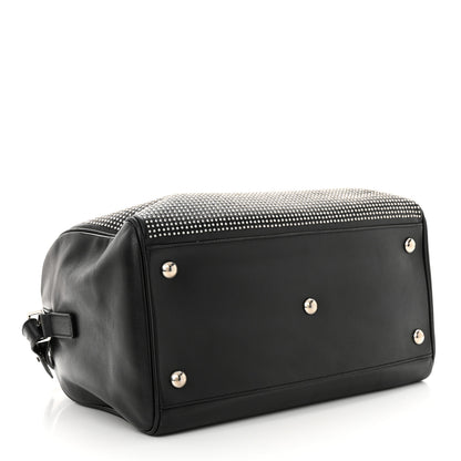 Saint Laurent Calfskin Studded Classic Duffle 6 Black 4 of 12
