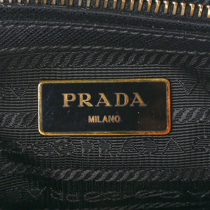 Prada Saffiano Medium Galleria Double Zip Tote Black 7 of 9