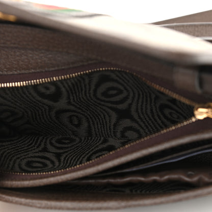 Gucci X BALENCIAGA BB Supreme Monogram Web Ophidia Crossbody Wallet Beige New Acero 6 of 12
