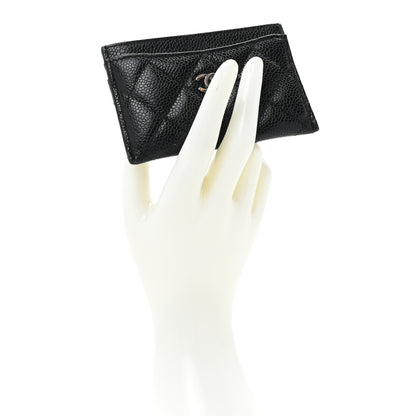 Chanel Caviar Quilted Card Holder Black 2 of 11