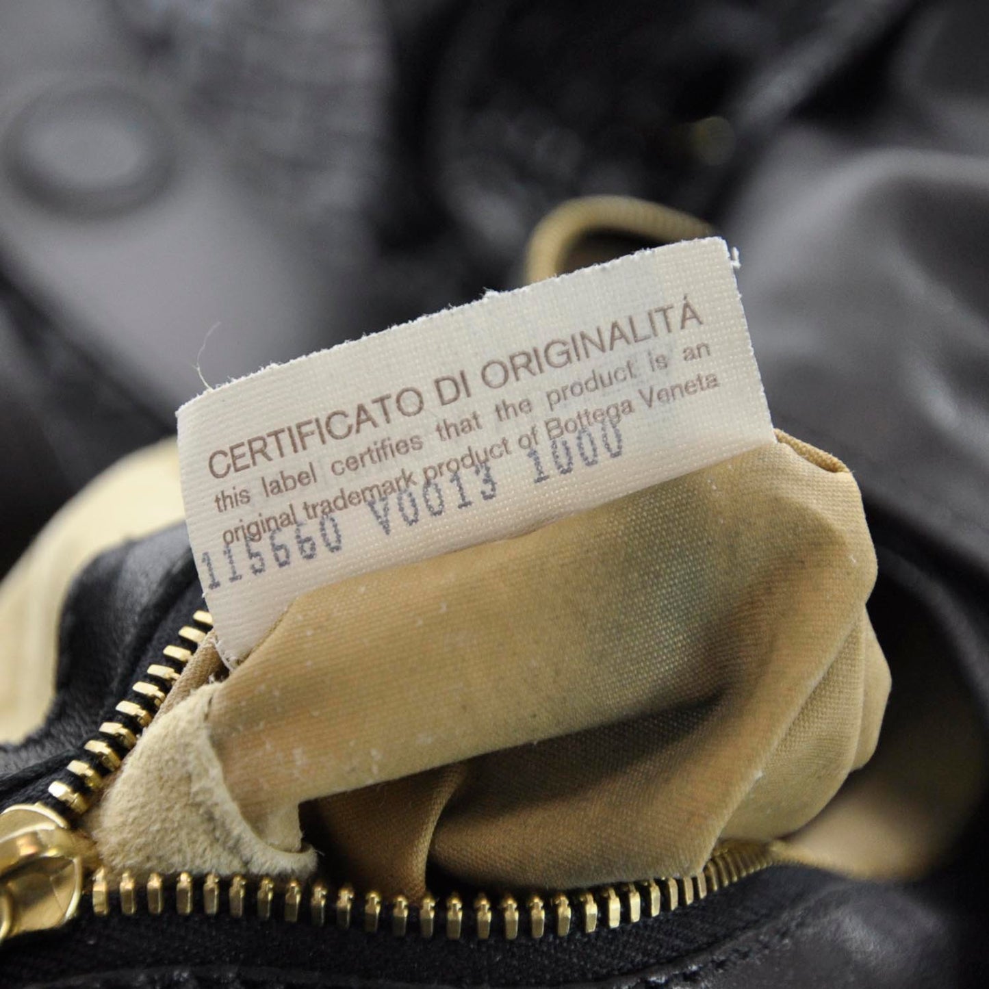 Nappa Intrecciato Bag Nero Black