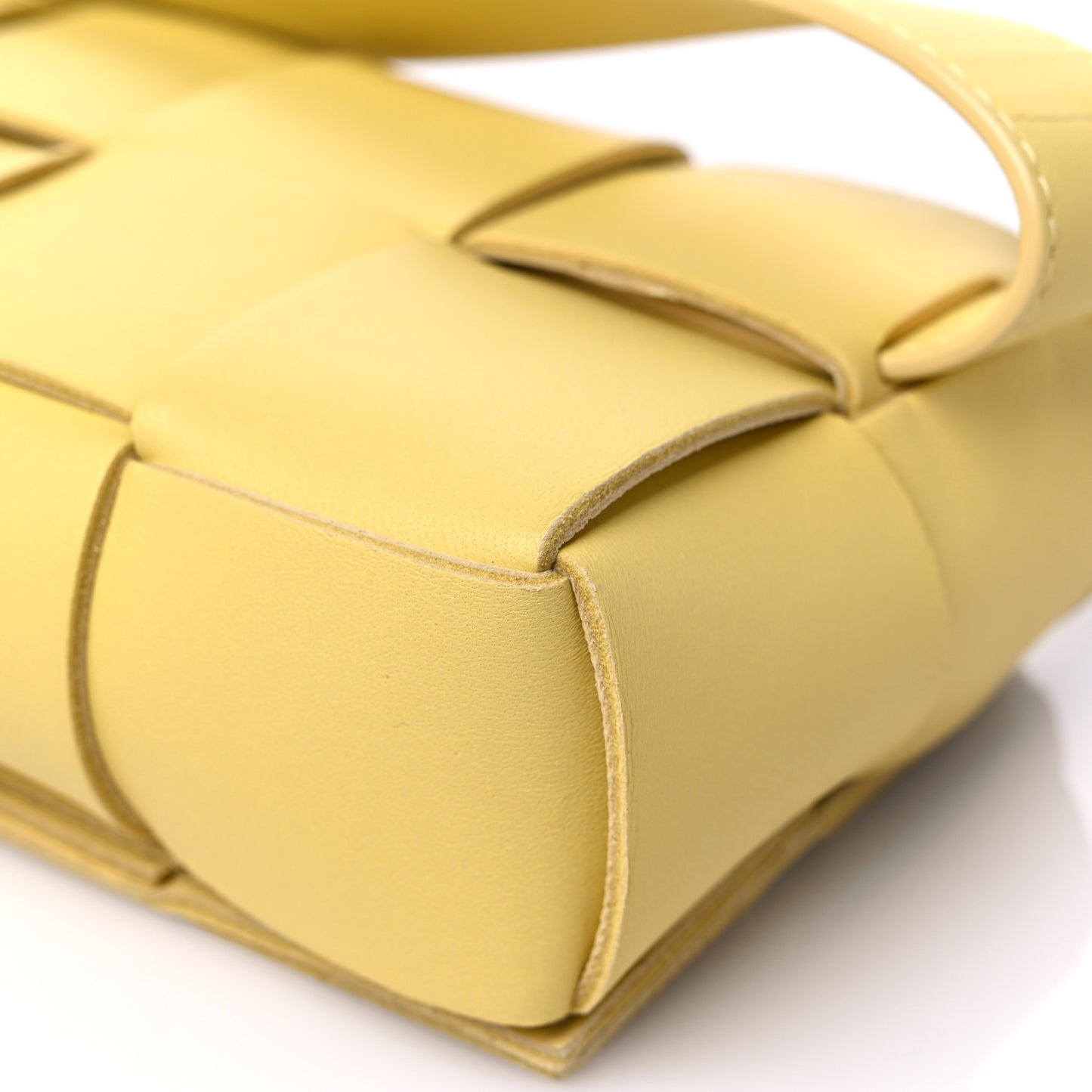Nappa Maxi Intreccio The Belt Cassette Bag Butter