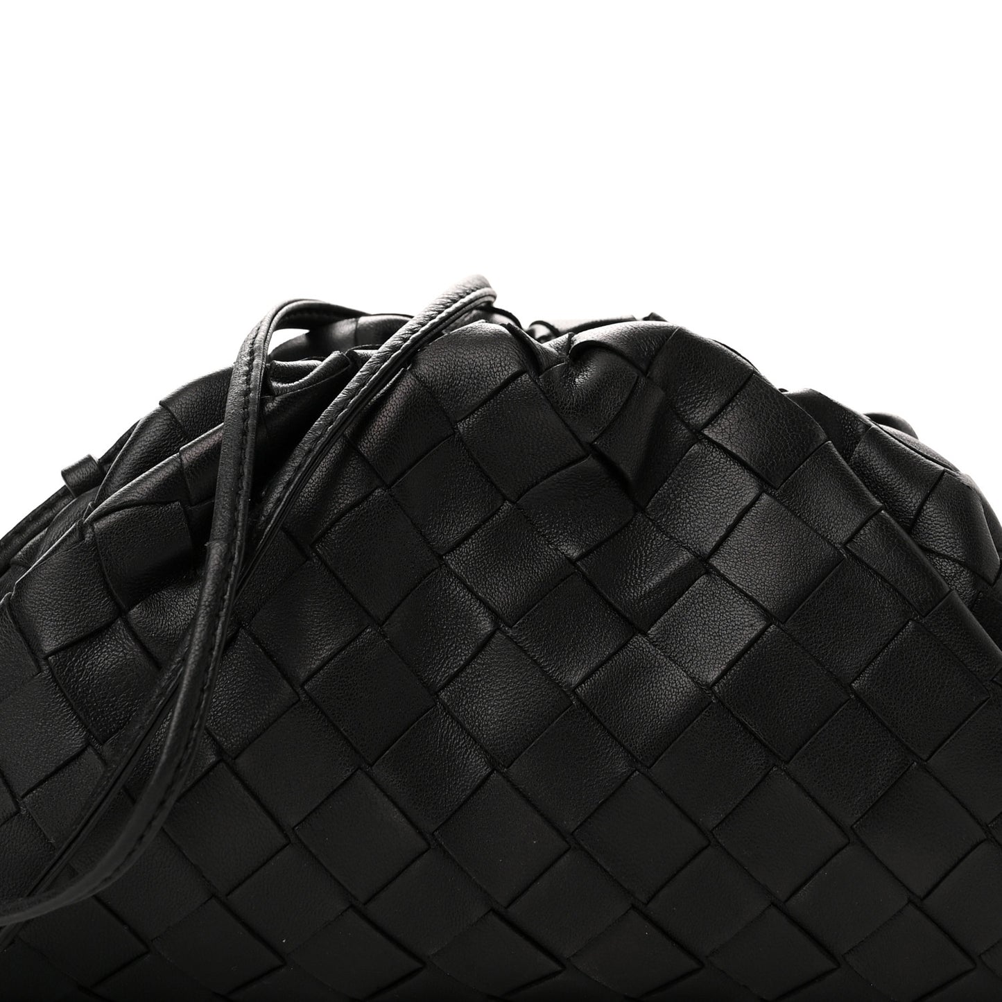 Nappa Intrecciato The Mini Pouch Black