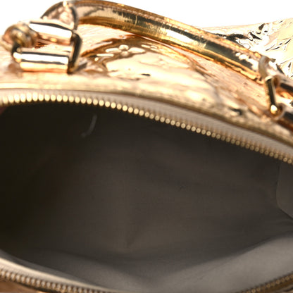 Louis Vuitton Monogram Miroir Speedy 30 Gold 5 of 11