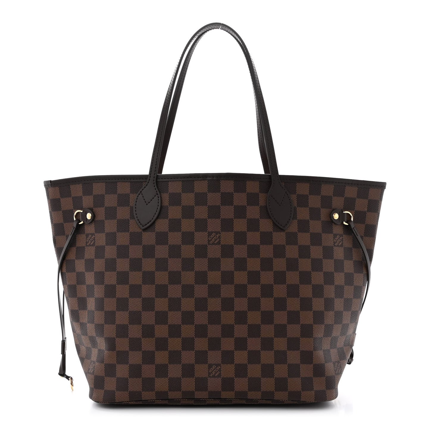 Damier Ebene Neo Neverfull MM Rose Ballerine