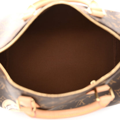 Louis Vuitton Monogram World Tour Speedy Bandouliere 30 5 of 9