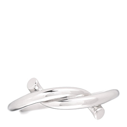 Cartier 18K White Gold Entrelaces Ring 57 8 1 of 5